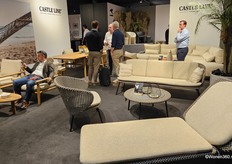 Een blik op de stand van Castle Line.